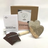 SamStone - doe het zelf - pakket - speksteen - hart- liefde