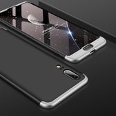 GKK voor Huawei P20 PC 360 graden volledige dekking beschermhoes achterkant (zwart + zilver)