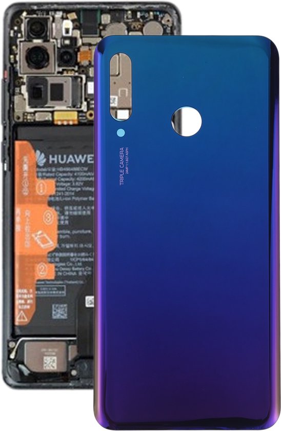 Batterij achterkant voor Huawei P30 Lite (24MP) (blauw) | bol.com