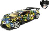 Rc sport car - afstand bestuurbare auto - deuren kunnen open en dicht op afstand - oplaadbaar - 33CM