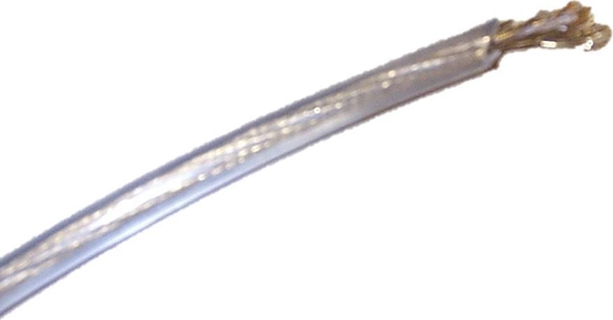 Douanesnoer - per meter - Met Staalkabel - 8mm - Staaldraad inwendig - Snoeren