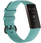 Bandje geschikt voor Fitbit Charge 3 SMALL – mint groen Watchbands-shop.nl