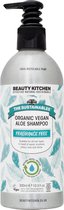 Beauty Kitchen Fragrance Free Aloe Shampoo (300ml) - Organic Vegan - Duurzaam Beauty - Natuurvriendelijke producten