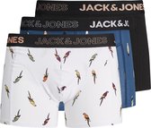 JACK&JONES ACCESSOIRIES JACPOUL TRUNKS 3 PACK Jongens Onderbroek - Maat XL