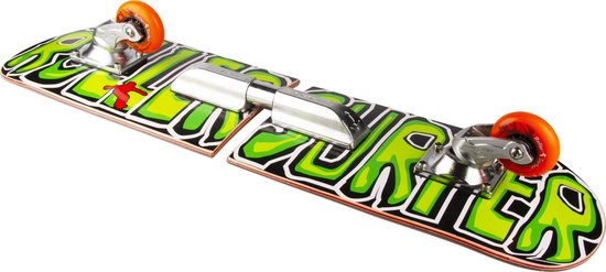 Rollersurfer Waveboard - Skateboard - Groen - 360 Graden Draaibaar - Vanaf 8 Jaar - Tot 120 kg