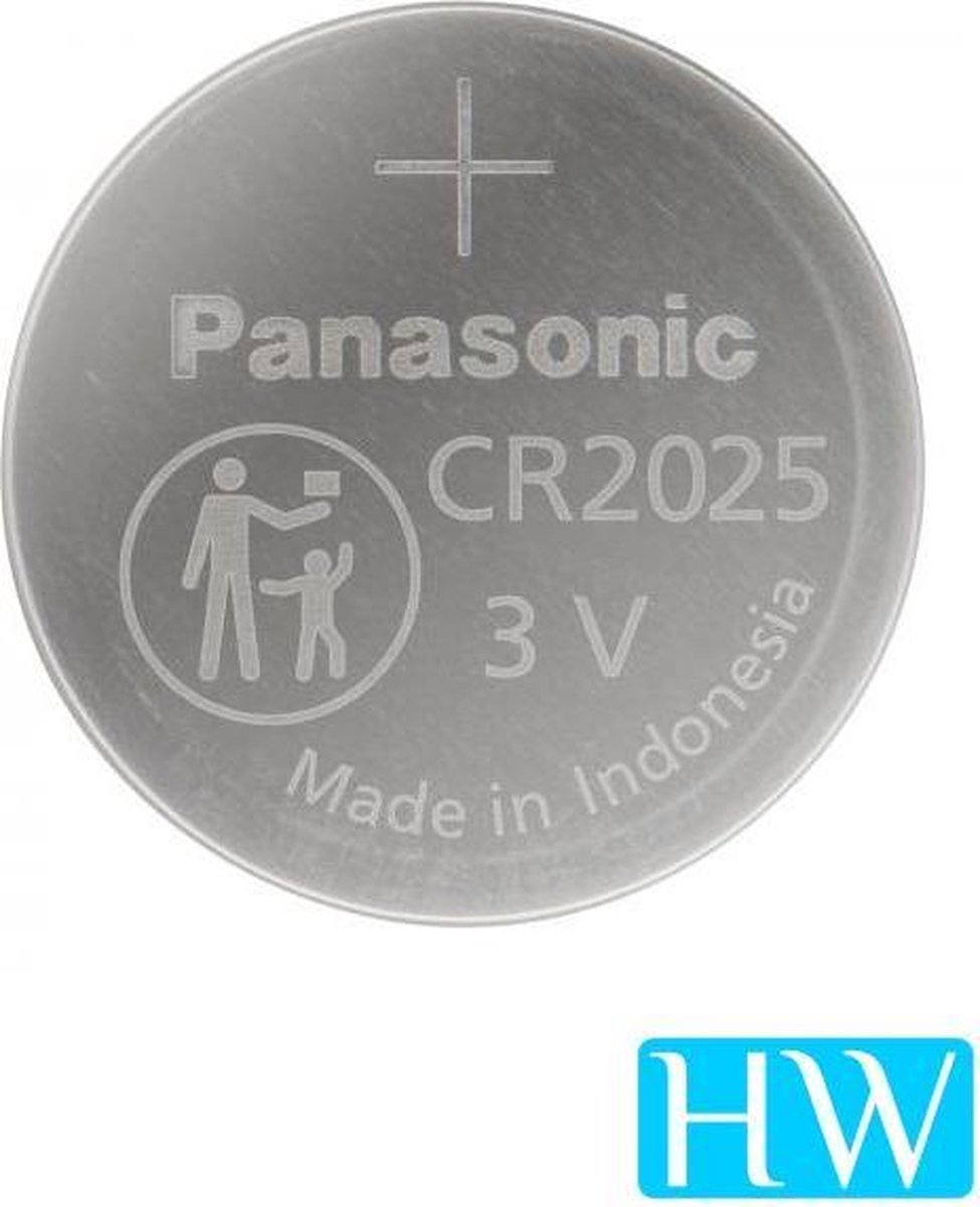 Panasonic batterij - CR2025 - Lithium (3V)
