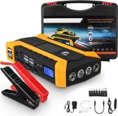 YourLoot 6 in 1 Multifunctionele Krachtige Jumpstarter - Powerbank - 4 in 1 zaklamp- Auto/Motor/Bus/Boot  - Veel accessoires