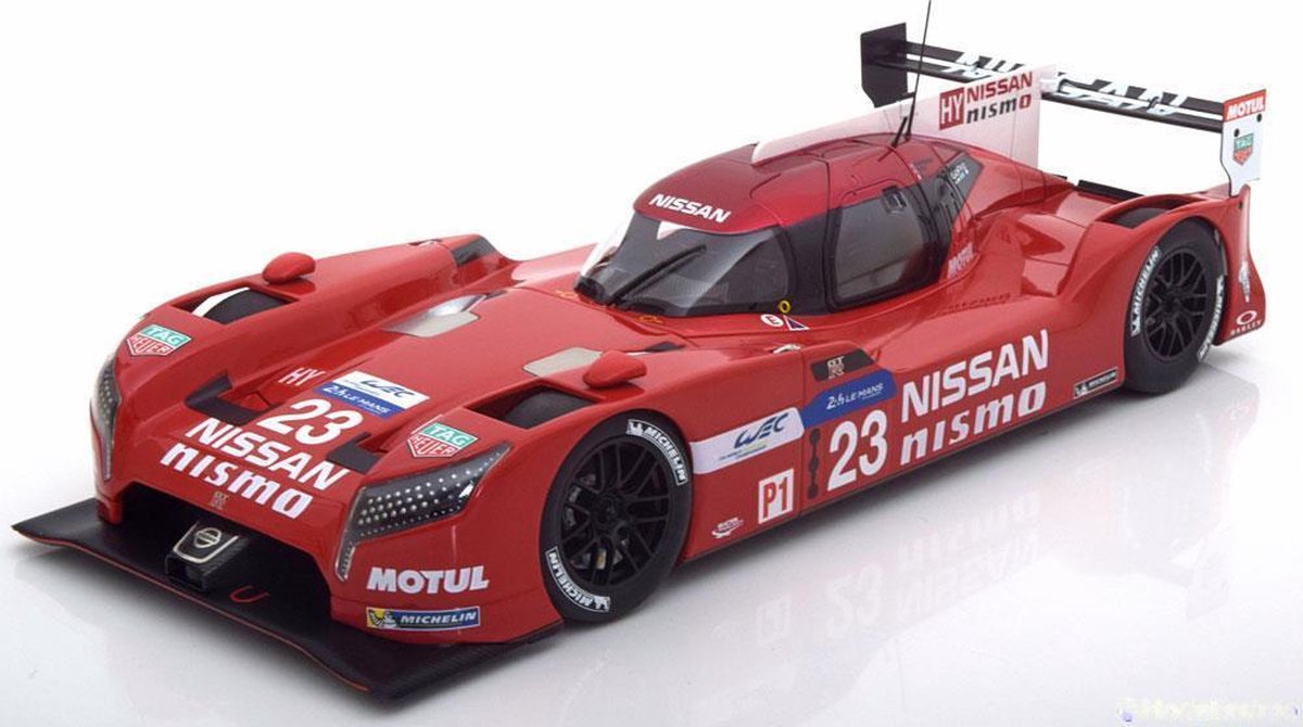 Nissan GT-R LM Nismo #23 Le Mans 2015 - 1:18 - AUTOart | bol.com