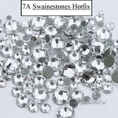 Swainstones 7A Strass steentjes Crystal Rhinestones Hotfix Steentjes Flatback SS16 (3,80-4,00mm) 1440st (10 Gross)