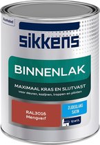 Sikkens Binnenlak - Verf - Zijdeglans - Mengkleur - RAL3016 - 1 liter