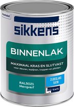 Sikkens Binnenlak - Verf - Zijdeglans - Mengkleur - RAL5021 - 1L