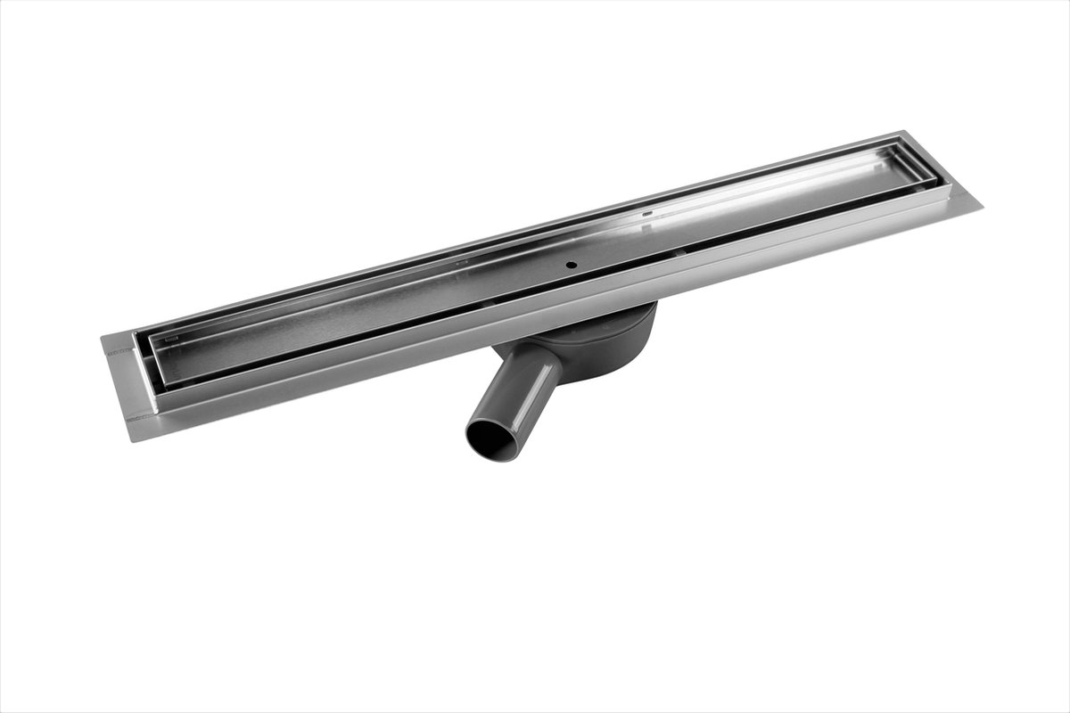 CityLine douchegoot - RVS - 60cm - Flex uitloop - Tegelrooster