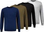 REWAGE Sweaters Premium Heavy Kwaliteit - Heren - Combi Pack - S