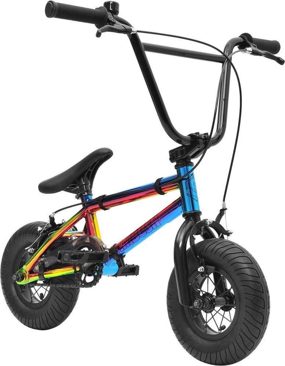 Sullivan Mini BMX met 10"" wielen & microversnelling leeftijd 6 16 neo zwart - Thumbnail 2