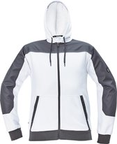 Hooded vest Cerva Cremorne wit maat XL - schilder/stucadoor