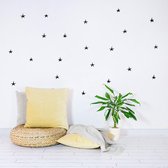 Wall Sticker - Stars Black - 42 pcs