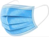 BonBini's® Mondkapjes 50 stuks - 3 laags - CE & FDA - mondmasker Chirurgisch NIET medisch - 50 stuks - one Size - Blauw neusbeugel