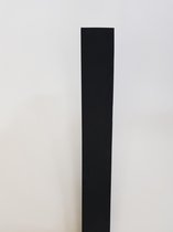 Yoga strip - critical alignment yoga strip zwart rubber voor een rechte houding en ter voorkoming van rugpijn