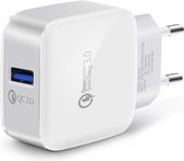 USB Adapter Quickcharge 3.0 - USB Stekker - USB Lader - USB Oplader - Koptelefoon / Smartwatch / Smartphone / Tablet etc