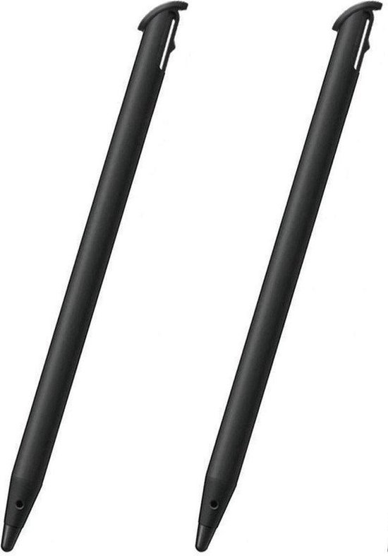 2x Stylus pen voor Nintendo New 3DS XL Zwart