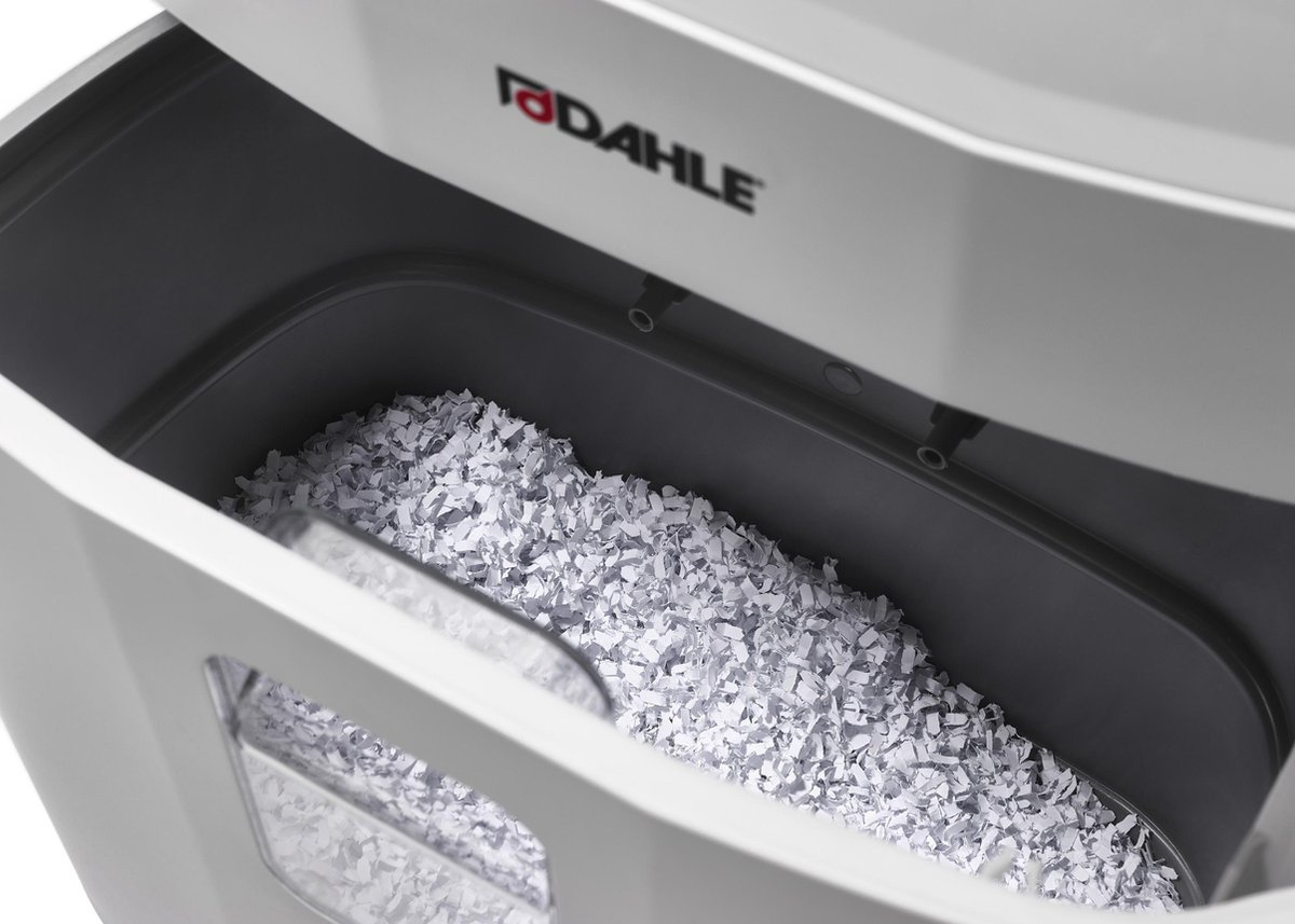 Dahle PaperSAFE 260 - Papierversnipperaar 4x12mm met 25L bak thumbnail 7