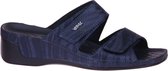 Vital -Dames - blauw donker - slippers & muiltjes - maat 37