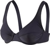 Beco Bikinitop Wire Bra Dames Polyamide Zwart Maat 46