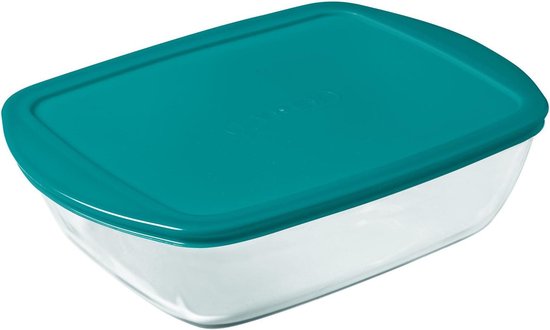 Bol Com Pyrex Cook Store Schaal Rechthoek Inclusief Deksel Borosilicaatglas 400 Ml