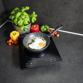 Herenthal - Elektrische Kookplaat 1400W - Modern - Zwart