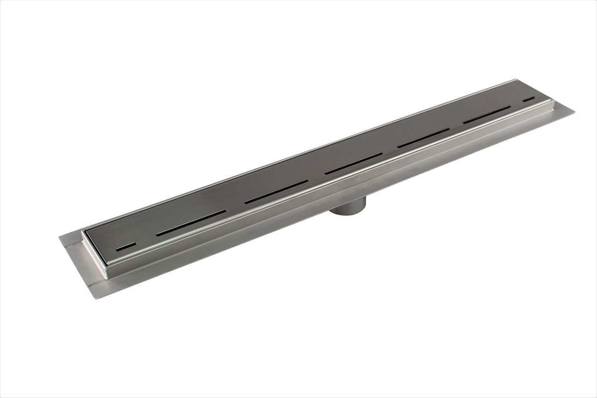 CityLine douchegoot - RVS - 60cm - Onderuitloop - Row