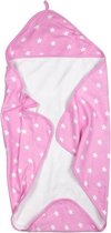 Briljant Baby Badcape 80 x 80 - Thijs - Roze