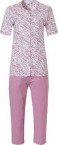 Doorknoop dames pyjama Pastunette roze