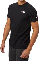 Fila Barrtino Core Shirt Zwart Heren - Maat XS