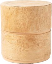 Eco Urn Biologisch afbreekbare urn, cilinder, M, houtkleur
