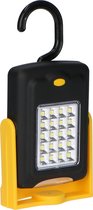 Proventa mini werklamp op batterijen - LED draagbare looplamp met magneet en haak