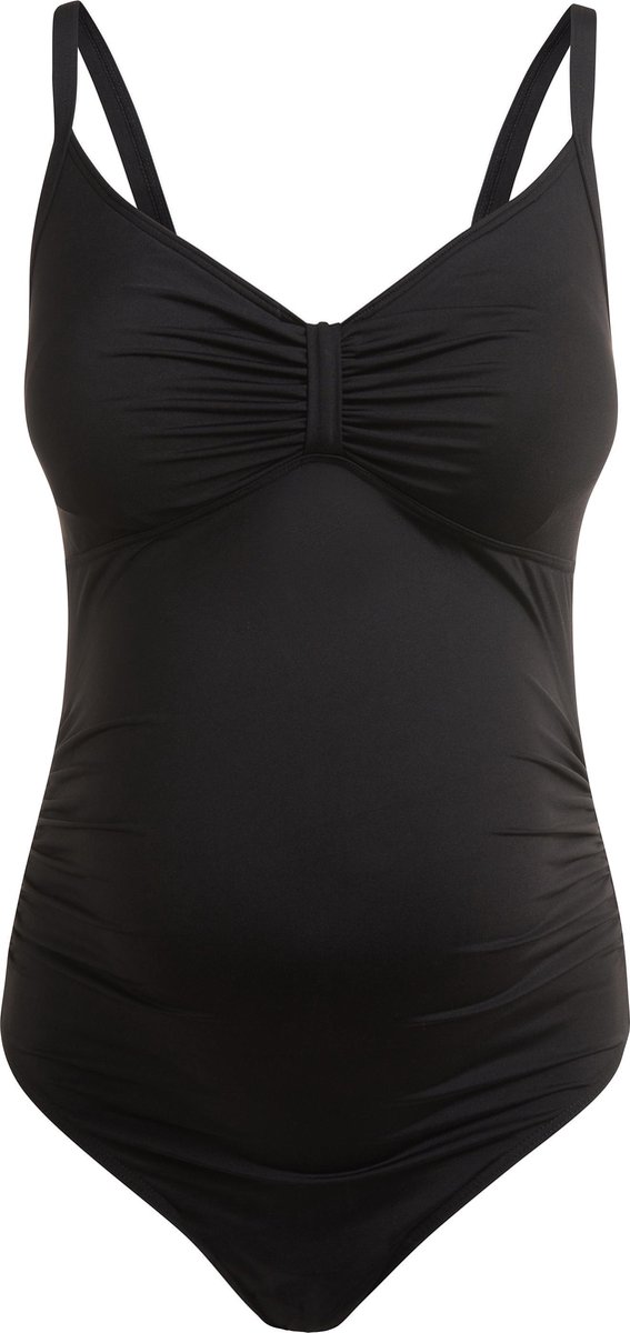 Noppies Positie badpak met knoopdetail - Black - Maat M/L