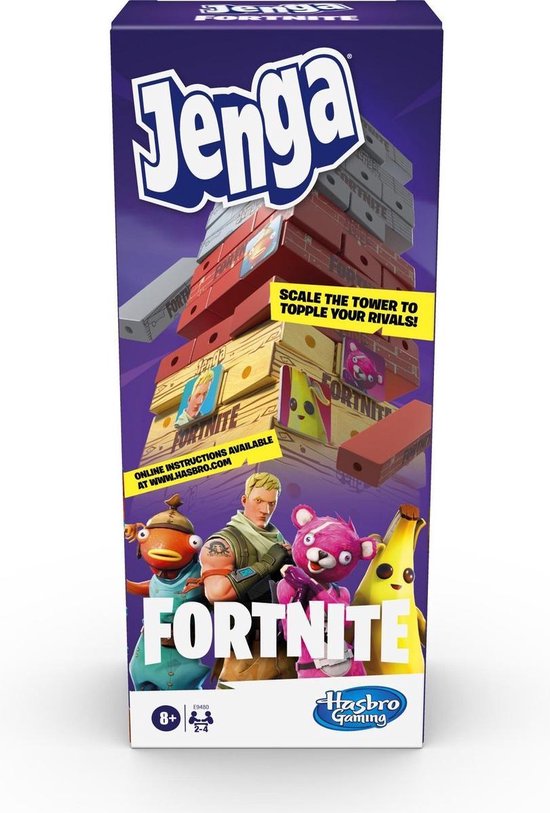 Jenga Fortnite - Actiespel - Engelstalige editie