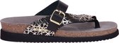Mephisto Slipper Helen Mix Zwart Goud