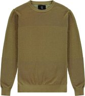 Kultivate Trui KN Mustard Military Olive (1901040806 - 342)