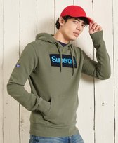 Superdry Hooded Sweater Core Logo Groen (M2011146A - M6B)