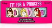 Disney Princess Set van 3 Lippenbalsem - Lipgloss - Lipbalsem - Ariel - Doornroosje - Aurora - Belle