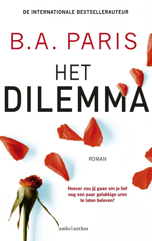 Boek cover Het dilemma van B.A. Paris (Paperback)