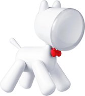 Adorzy Puppy LED Nachtlampje – Wit – USB Oplaadbaar – Kinderlamp – Leeslamp kinderkamer – Nachtlampje voor kinderen