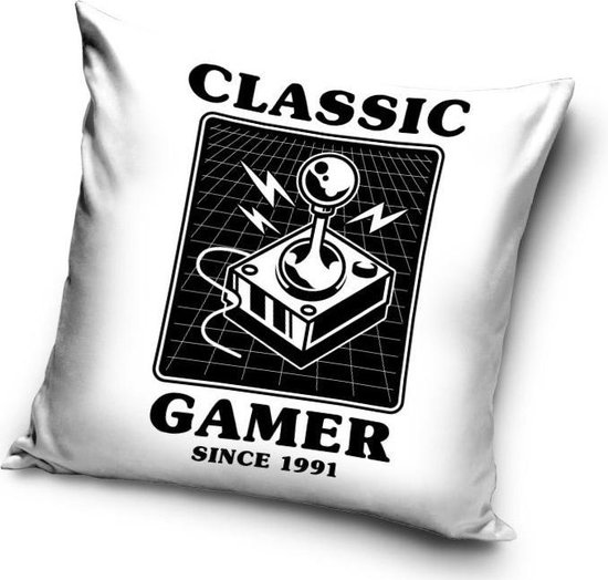 Classic Gamer since 1991 - Sierkussen Kussen 40 x 40 cm (inclusief vulling)