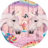 Sticker Unicorns Roze