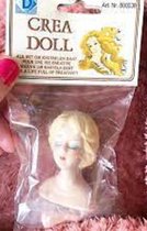 Crea doll vrouwen hoofdje 6 cm met handen