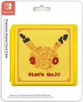 Nintendo switch - Game card case - spel hoesje - opbergen spelletjes - opslag case - 12 plaatsen voor 12 Nintendo games - Pikachu