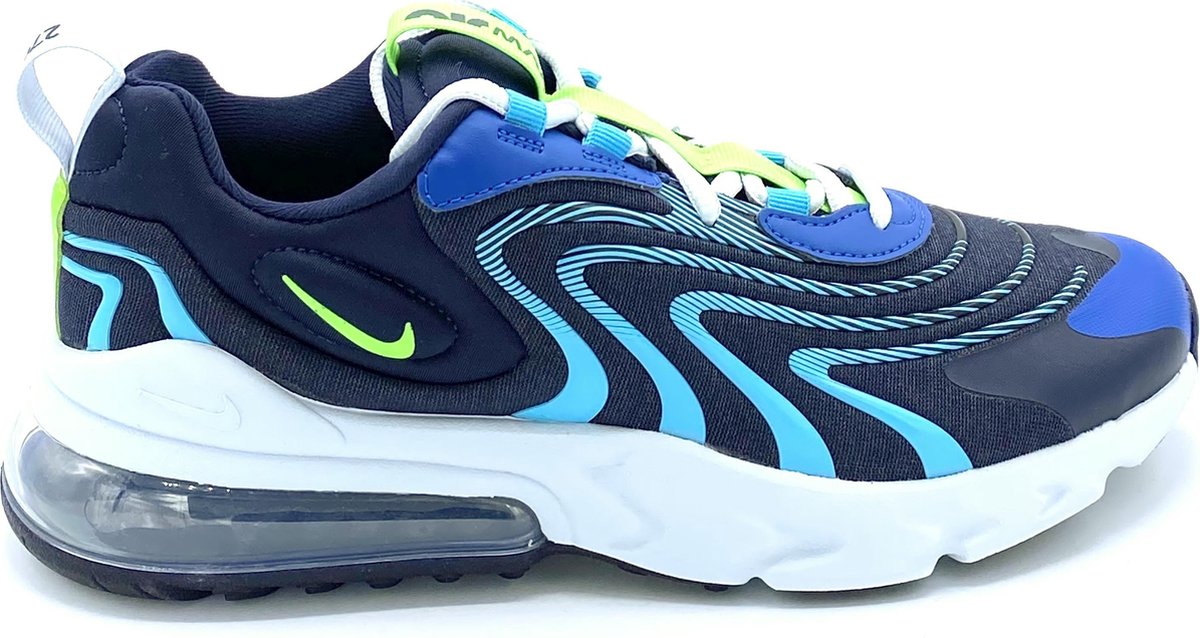 Nike Air Max 270 React sneakers blauw aqua geel