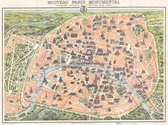 Plan of Paris, 1900 -  Puzzle 2,000 pieces