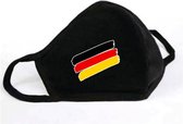 GetGlitterBaby - Katoen Mondkapje  / Wasbaar Mondmasker - Duitsland / Duitse Vlag
